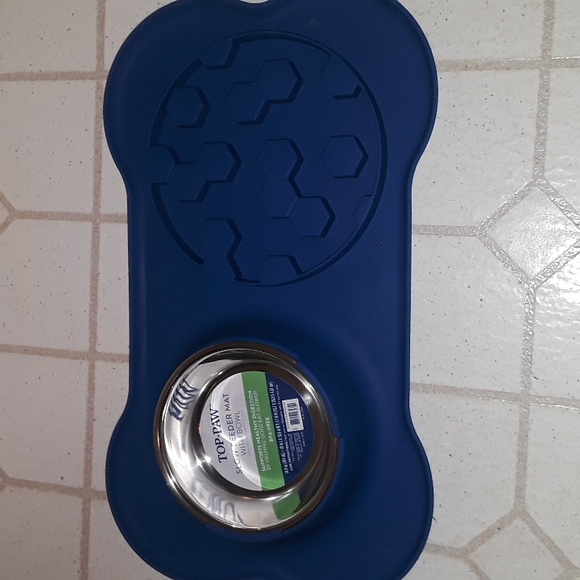 Top Paw Dog Slow Feeder Mat With Bowl Bundle Only Poshmark